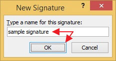 تنظیم امضاء جدید ایمیل بر روی نرم افزار مایکروسافت Outlook 2010