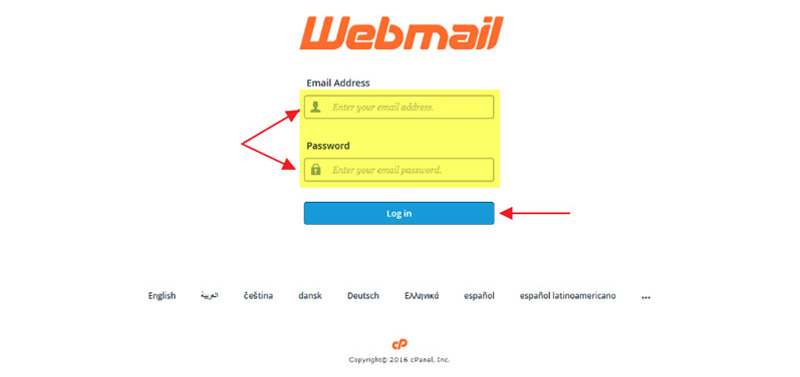 خطای اتصال https در ورود به پنل ایمیل هاست لینوکس webmail